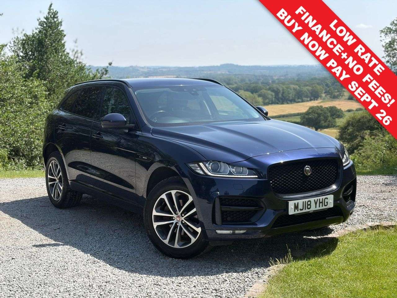 A 2018 JAGUAR F-PACE 2.0 D240 R-Sport SUV 5dr Diesel Auto AWD Euro 6 (s/s) (240 ps) A 2018 JAGUAR F-PACE 2.0 D240 R-Sport SUV 5dr Diesel Auto AWD Euro 6 (s/s) (240 ps)