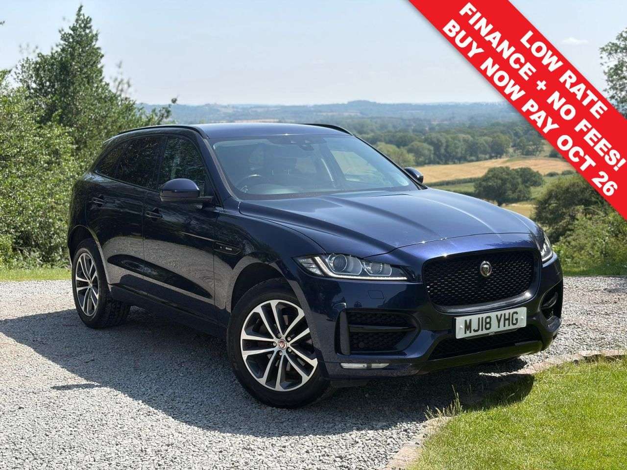 A 2018 JAGUAR F-PACE 2.0 D240 R-Sport SUV 5dr Diesel Auto AWD Euro 6 (s/s) (240 ps) A 2018 JAGUAR F-PACE 2.0 D240 R-Sport SUV 5dr Diesel Auto AWD Euro 6 (s/s) (240 ps)