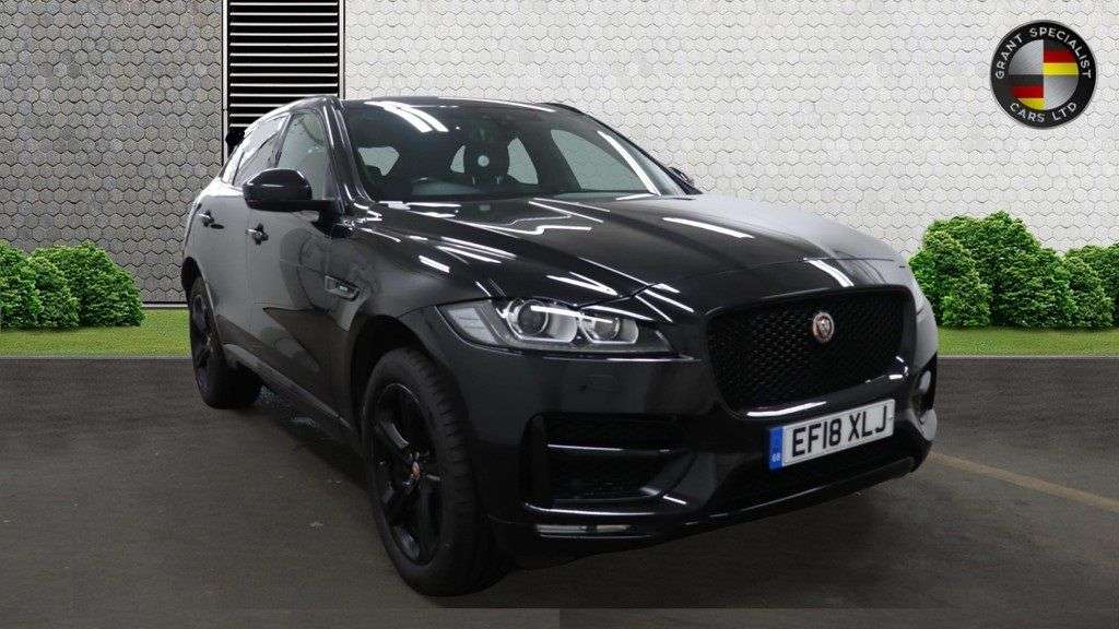 A 2018 JAGUAR F-PACE 2.0 D240 R-Sport SUV 5dr Diesel Auto AWD Euro 6 (s/s) (240 ps) A 2018 JAGUAR F-PACE 2.0 D240 R-Sport SUV 5dr Diesel Auto AWD Euro 6 (s/s) (240 ps)