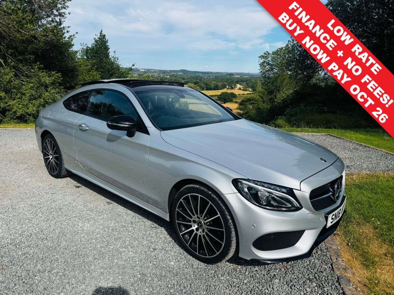 A 2018 MERCEDES-BENZ C CLASS 2.1 C250d AMG Line (Premium) Coupe 2dr Diesel G-Tronic+ 4MATIC Euro 6 (s/s) A 2018 MERCEDES-BENZ C CLASS 2.1 C250d AMG Line (Premium) Coupe 2dr Diesel G-Tronic+ 4MATIC Euro 6 (s/s)