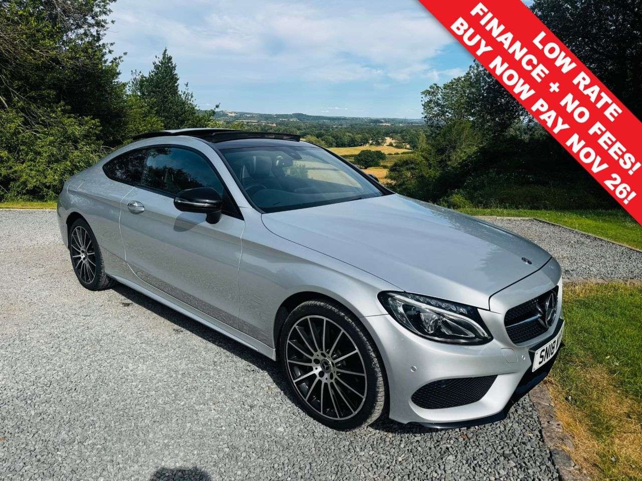 A 2018 MERCEDES-BENZ C CLASS 2.1 C250d AMG Line (Premium) Coupe 2dr Diesel G-Tronic+ 4MATIC Euro 6 (s/s) A 2018 MERCEDES-BENZ C CLASS 2.1 C250d AMG Line (Premium) Coupe 2dr Diesel G-Tronic+ 4MATIC Euro 6 (s/s)