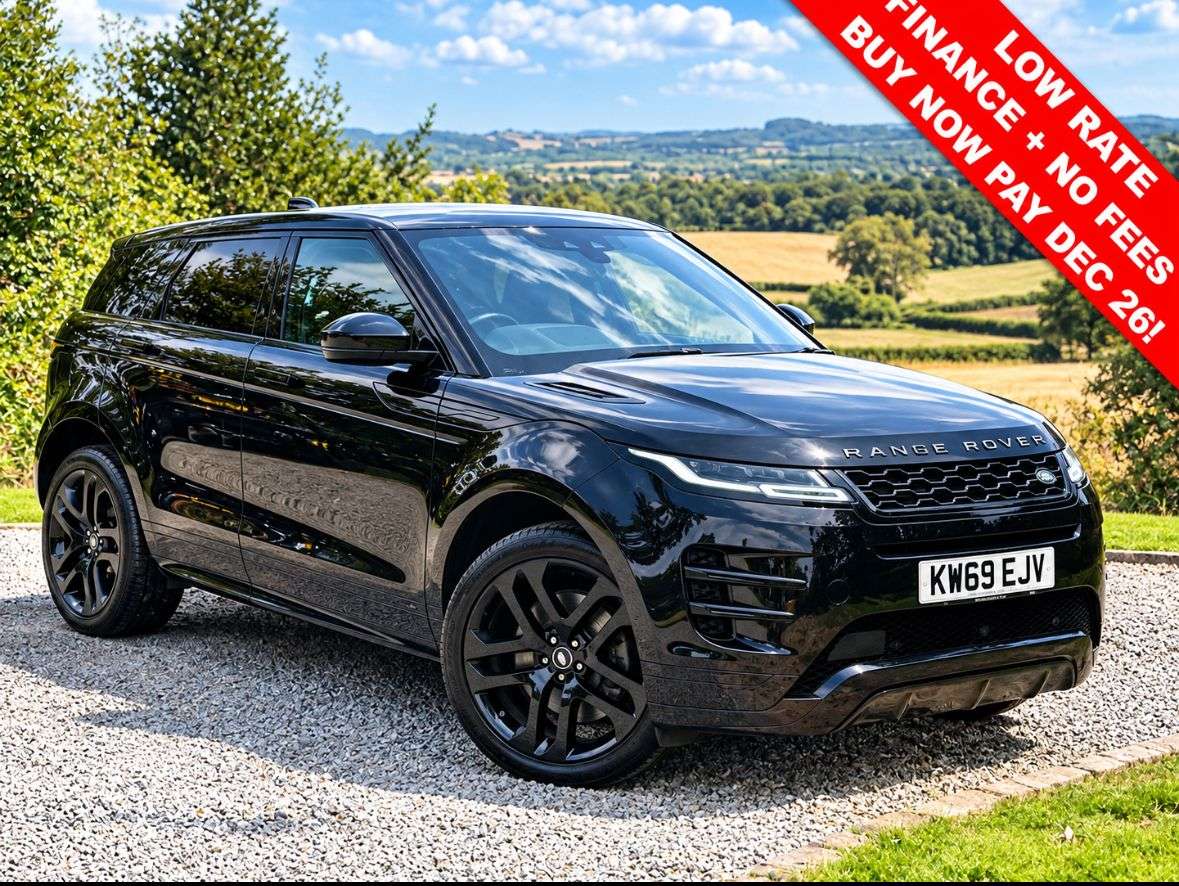 A 2019 LAND ROVER RANGE ROVER EVOQUE 2.0 D180 R-Dynamic HSE SUV 5dr Diesel Auto 4WD Euro 6 (s/s) (180 ps) A 2019 LAND ROVER RANGE ROVER EVOQUE 2.0 D180 R-Dynamic HSE SUV 5dr Diesel Auto 4WD Euro 6 (s/s) (180 ps)
