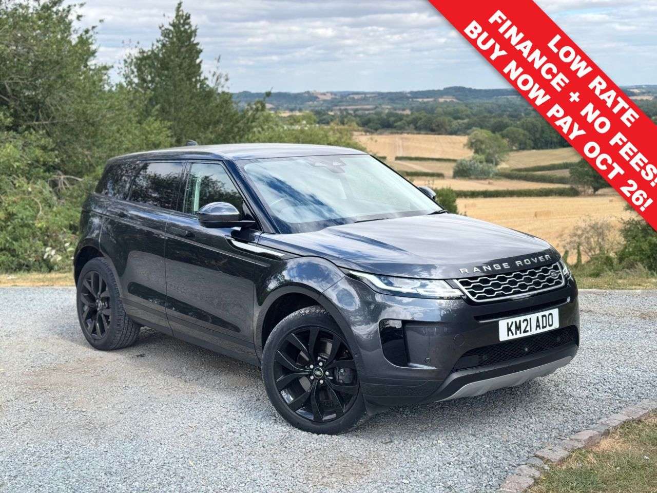 A 2021 LAND ROVER RANGE ROVER EVOQUE 2.0 D165 MHEV SE SUV 5dr Diesel Auto 4WD Euro 6 (s/s) (163 ps) A 2021 LAND ROVER RANGE ROVER EVOQUE 2.0 D165 MHEV SE SUV 5dr Diesel Auto 4WD Euro 6 (s/s) (163 ps)