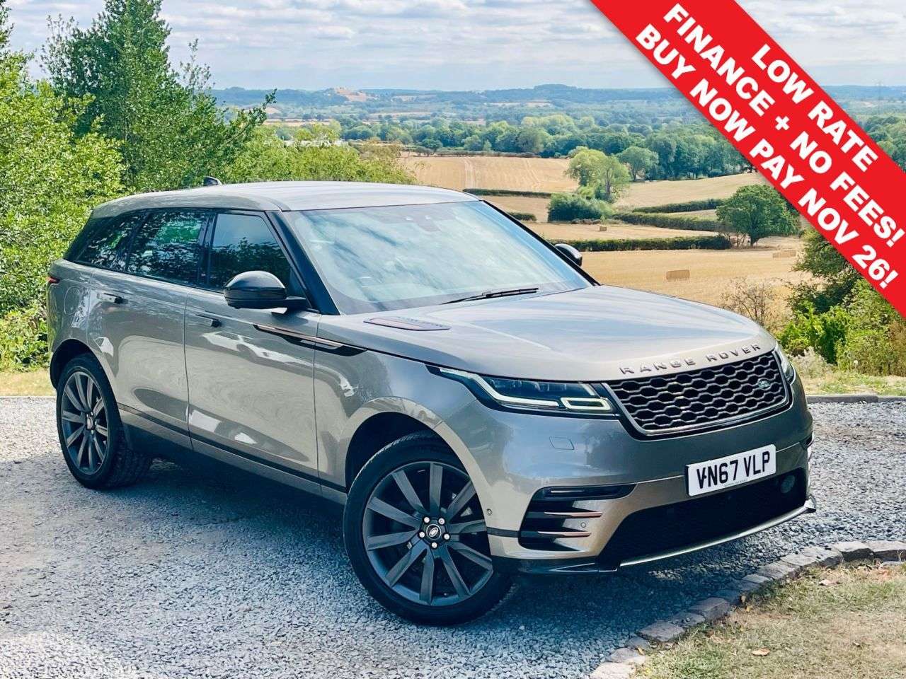 A 2017 LAND ROVER RANGE ROVER VELAR 2.0 D240 R-Dynamic HSE SUV 5dr Diesel Auto 4WD Euro 6 (s/s) (240 ps) A 2017 LAND ROVER RANGE ROVER VELAR 2.0 D240 R-Dynamic HSE SUV 5dr Diesel Auto 4WD Euro 6 (s/s) (240 ps)
