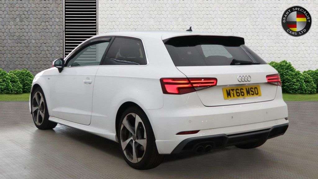 A 2016 AUDI A3 1.4 TFSI CoD S line Hatchback 3dr Petrol S Tronic Euro 6 (s/s) (150 ps) A 2016 AUDI A3 1.4 TFSI CoD S line Hatchback 3dr Petrol S Tronic Euro 6 (s/s) (150 ps)