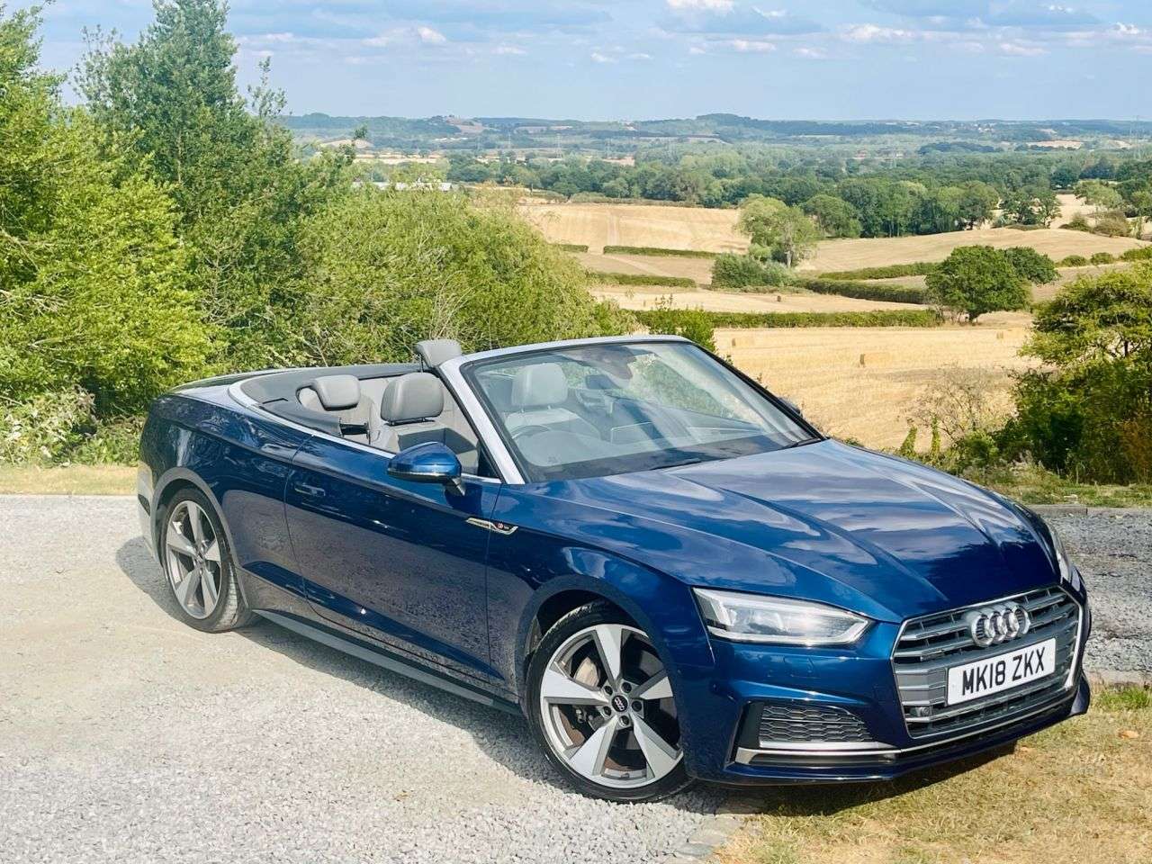 A 2018 AUDI A5 CABRIOLET 2.0 TFSI S line Convertible 2dr Petrol S Tronic quattro Euro 6 (s/s) (252 p A 2018 AUDI A5 CABRIOLET 2.0 TFSI S line Convertible 2dr Petrol S Tronic quattro Euro 6 (s/s) (252 p