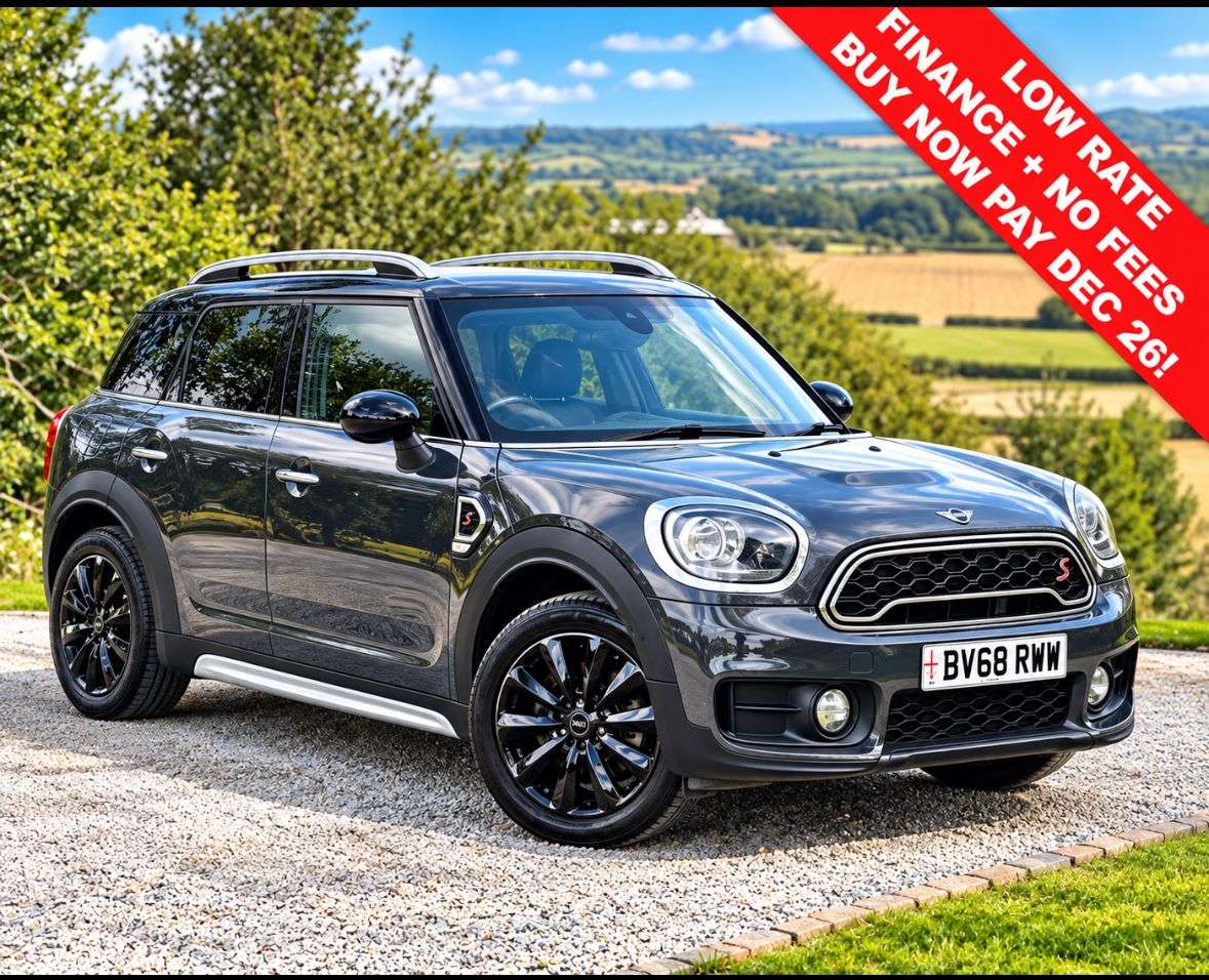 A 2018 MINI COUNTRYMAN 2.0 Cooper S Classic SUV 5dr Petrol Manual Euro 6 (s/s) (192 ps) A 2018 MINI COUNTRYMAN 2.0 Cooper S Classic SUV 5dr Petrol Manual Euro 6 (s/s) (192 ps)