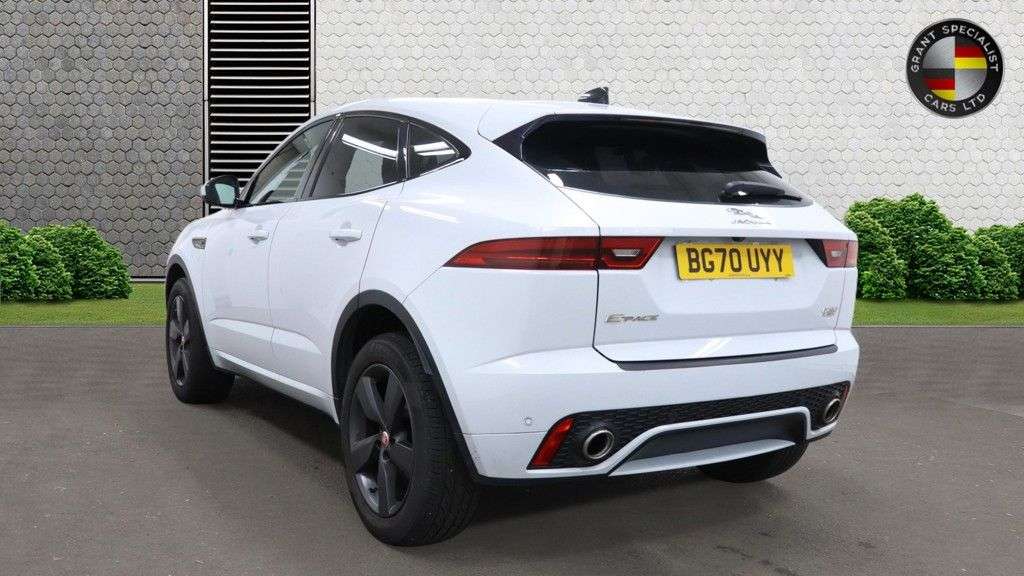 A 2020 JAGUAR E-PACE 2.0 D180 Chequered Flag SUV 5dr Diesel Auto AWD Euro 6 (s/s) (180 ps) A 2020 JAGUAR E-PACE 2.0 D180 Chequered Flag SUV 5dr Diesel Auto AWD Euro 6 (s/s) (180 ps)