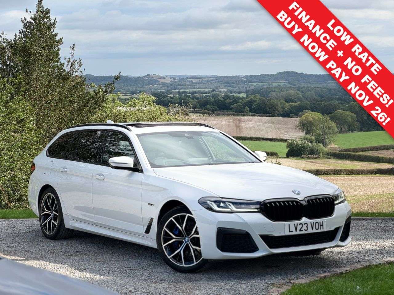 A 2023 BMW 5 SERIES 2.0 530e 12kWh M Sport Touring 5dr Petrol Plug-in Hybrid Steptronic Euro 6 A 2023 BMW 5 SERIES 2.0 530e 12kWh M Sport Touring 5dr Petrol Plug-in Hybrid Steptronic Euro 6