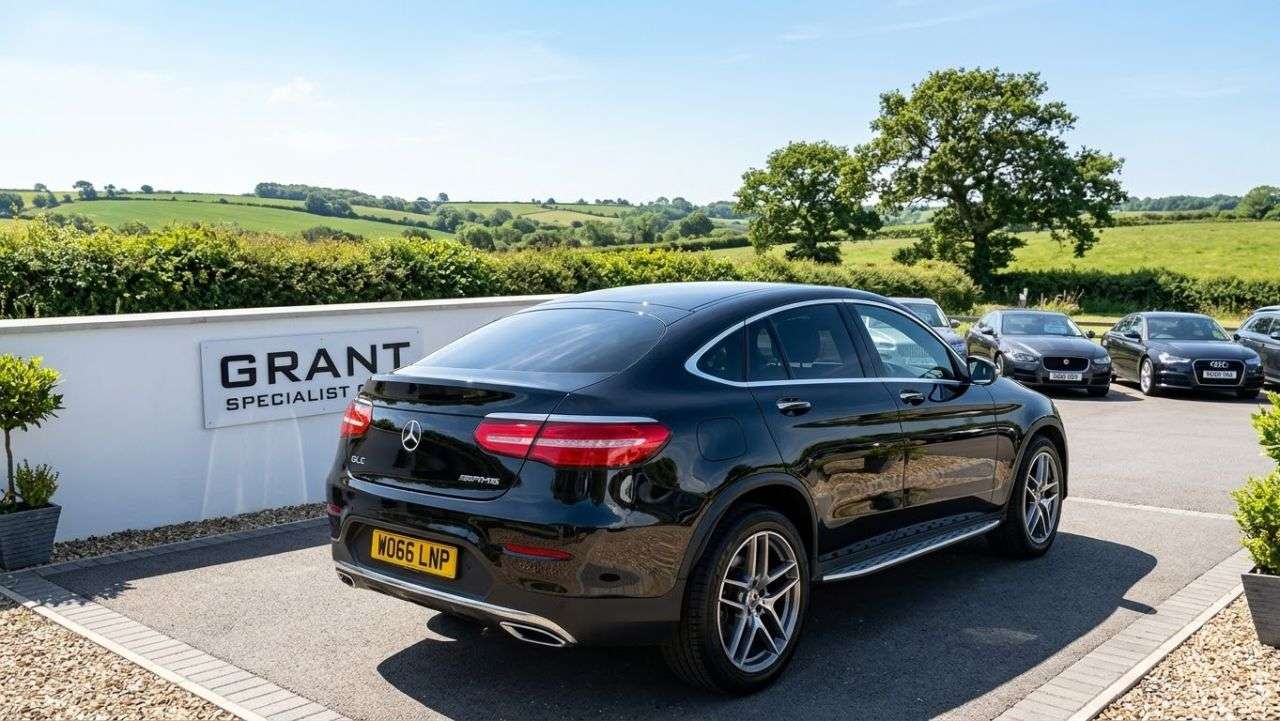 A 2017 MERCEDES-BENZ GLC 2.1 GLC250d AMG Line (Premium) Coupe 5dr Diesel G-Tronic 4MATIC Euro 6 (s/s A 2017 MERCEDES-BENZ GLC 2.1 GLC250d AMG Line (Premium) Coupe 5dr Diesel G-Tronic 4MATIC Euro 6 (s/s