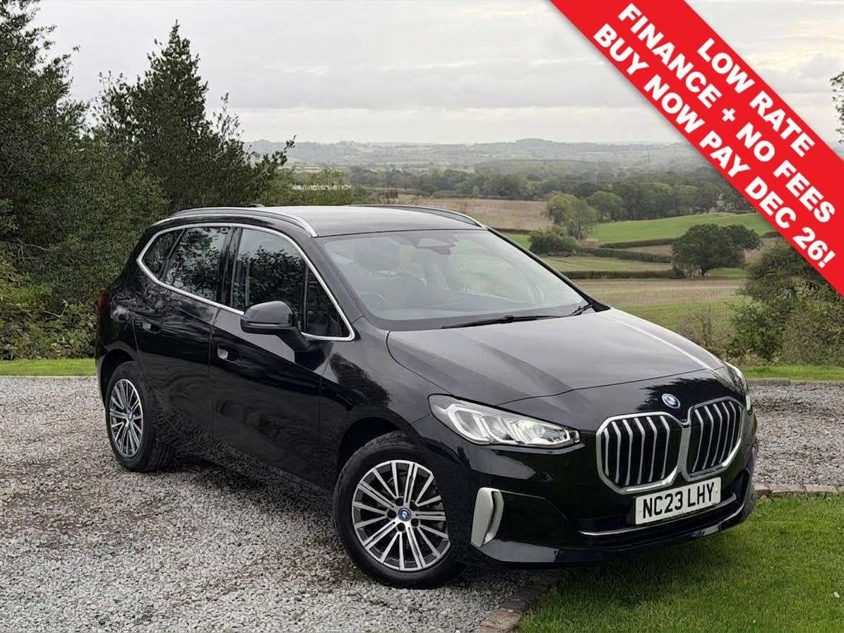 A 2023 BMW 2 SERIES ACTIVE TOURER 1.5 225xe 16.3kWh Luxury MPV 5dr Petrol Plug-in Hybrid DCT 4WD Euro 6 (s/s) A 2023 BMW 2 SERIES ACTIVE TOURER 1.5 225xe 16.3kWh Luxury MPV 5dr Petrol Plug-in Hybrid DCT 4WD Euro 6 (s/s)