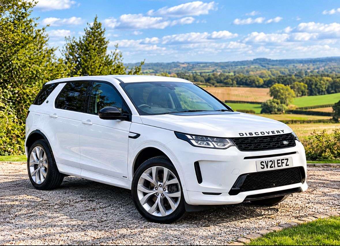 A 2021 LAND ROVER DISCOVERY SPORT 2.0 D200 MHEV R-Dynamic S Plus SUV 5dr Diesel Auto 4WD Euro 6 (s/s) (204 ps A 2021 LAND ROVER DISCOVERY SPORT 2.0 D200 MHEV R-Dynamic S Plus SUV 5dr Diesel Auto 4WD Euro 6 (s/s) (204 ps