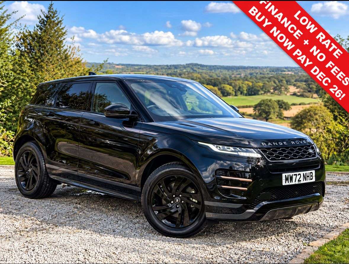 A 2022 LAND ROVER RANGE ROVER EVOQUE 2.0 D200 MHEV R-Dynamic S SUV 5dr Diesel Auto 4WD Euro 6 (s/s) (204 ps) A 2022 LAND ROVER RANGE ROVER EVOQUE 2.0 D200 MHEV R-Dynamic S SUV 5dr Diesel Auto 4WD Euro 6 (s/s) (204 ps)