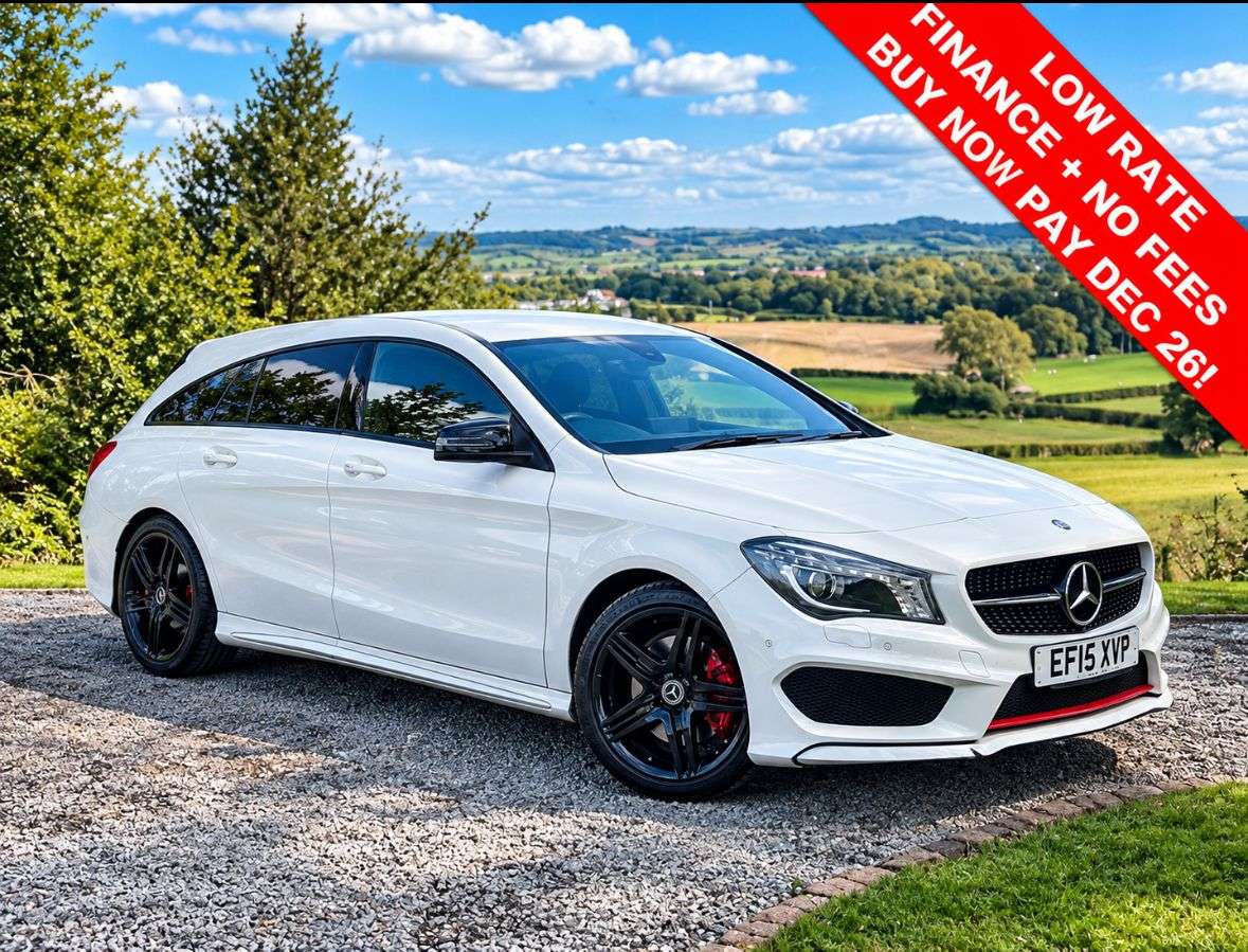 A 2015 MERCEDES-BENZ CLA 2.0 CLA250 Engineered by AMG Shooting Brake 5dr Petrol 7G-DCT 4MATIC Euro 6 A 2015 MERCEDES-BENZ CLA 2.0 CLA250 Engineered by AMG Shooting Brake 5dr Petrol 7G-DCT 4MATIC Euro 6