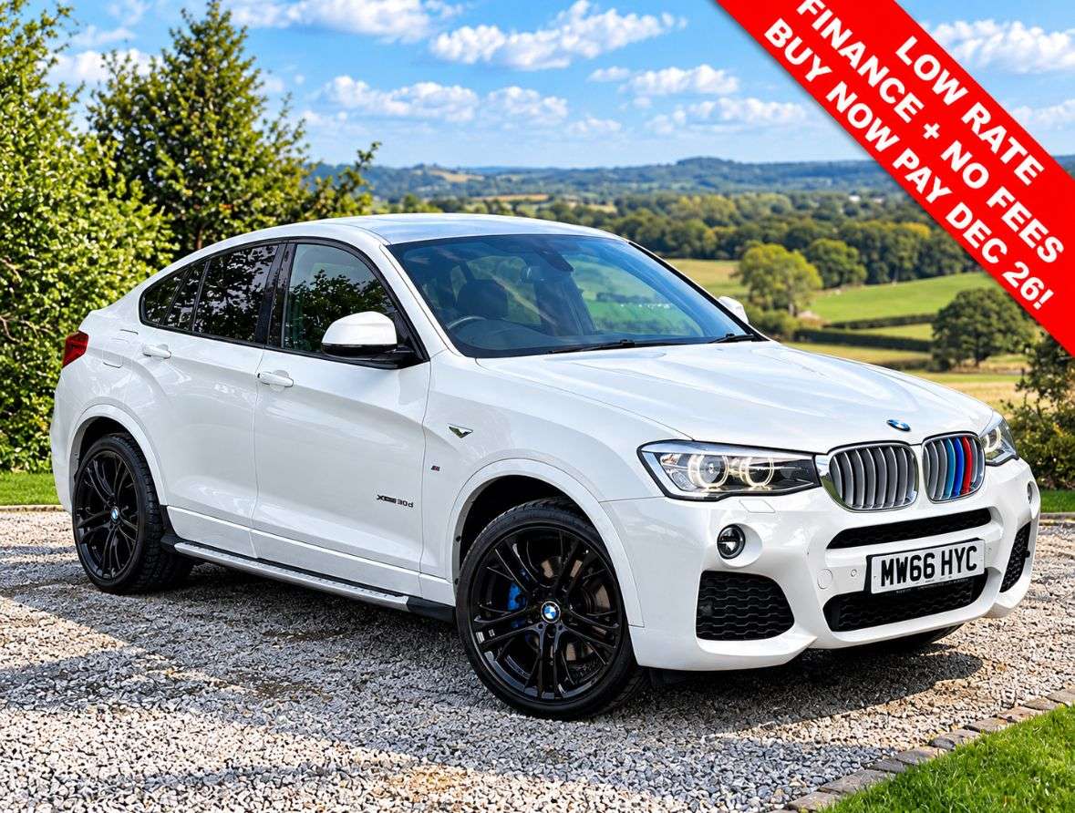 A 2016 BMW X4 3.0 30d M Sport SUV 5dr Diesel Auto xDrive Euro 6 (s/s) (258 ps) A 2016 BMW X4 3.0 30d M Sport SUV 5dr Diesel Auto xDrive Euro 6 (s/s) (258 ps)