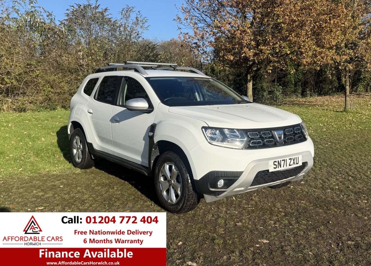 A 2021 DACIA DUSTER 1.0 TCe Comfort SUV 5dr Petrol Manual Euro 6 (s/s) (90 ps) 1 Owner A 2021 DACIA DUSTER 1.0 TCe Comfort SUV 5dr Petrol Manual Euro 6 (s/s) (90 ps) 1 Owner