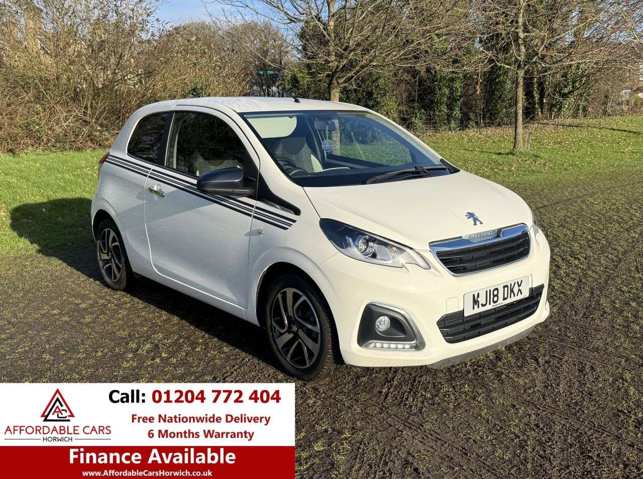 A 2018 PEUGEOT 108 1.2 PureTech Collection Hatchback 3dr Petrol Manual Euro 6 (82 ps) A 2018 PEUGEOT 108 1.2 PureTech Collection Hatchback 3dr Petrol Manual Euro 6 (82 ps)