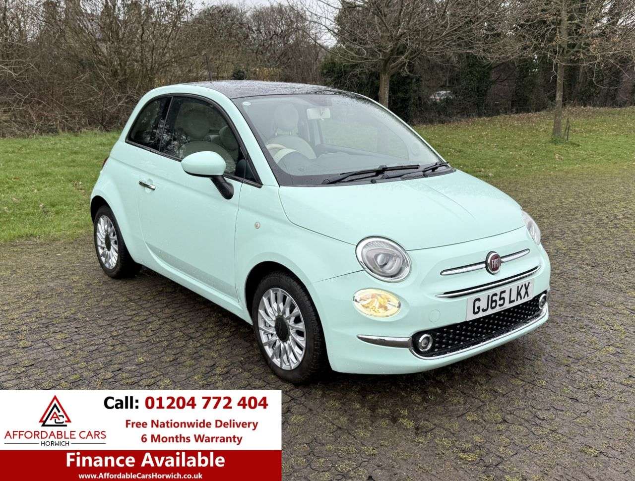 A 2015 FIAT 500 1.2 Lounge Hatchback 3dr Petrol Manual Euro 6 (s/s) (69 bhp) A 2015 FIAT 500 1.2 Lounge Hatchback 3dr Petrol Manual Euro 6 (s/s) (69 bhp)