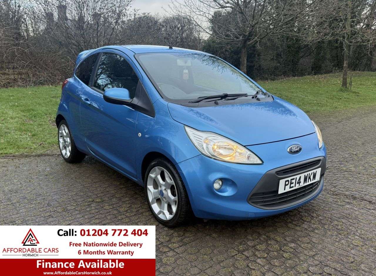 A 2014 FORD KA 1.2 Zetec Hatchback 3dr Petrol Manual Euro 6 (s/s) (69 ps) A 2014 FORD KA 1.2 Zetec Hatchback 3dr Petrol Manual Euro 6 (s/s) (69 ps)