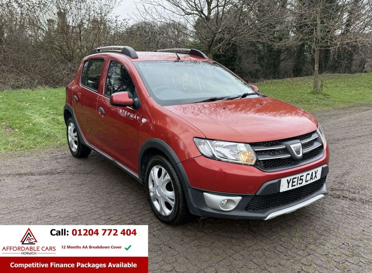 A 2015 DACIA SANDERO STEPWAY 1.5 dCi Laureate Hatchback 5dr Diesel Manual Euro 5 (90 ps) A 2015 DACIA SANDERO STEPWAY 1.5 dCi Laureate Hatchback 5dr Diesel Manual Euro 5 (90 ps)
