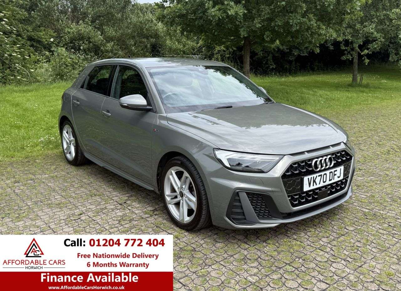 A 2020 AUDI A1 1.0 TFSI 30 S line Sportback 5dr Petrol Manual Euro 6 (s/s) (116 ps) A 2020 AUDI A1 1.0 TFSI 30 S line Sportback 5dr Petrol Manual Euro 6 (s/s) (116 ps)