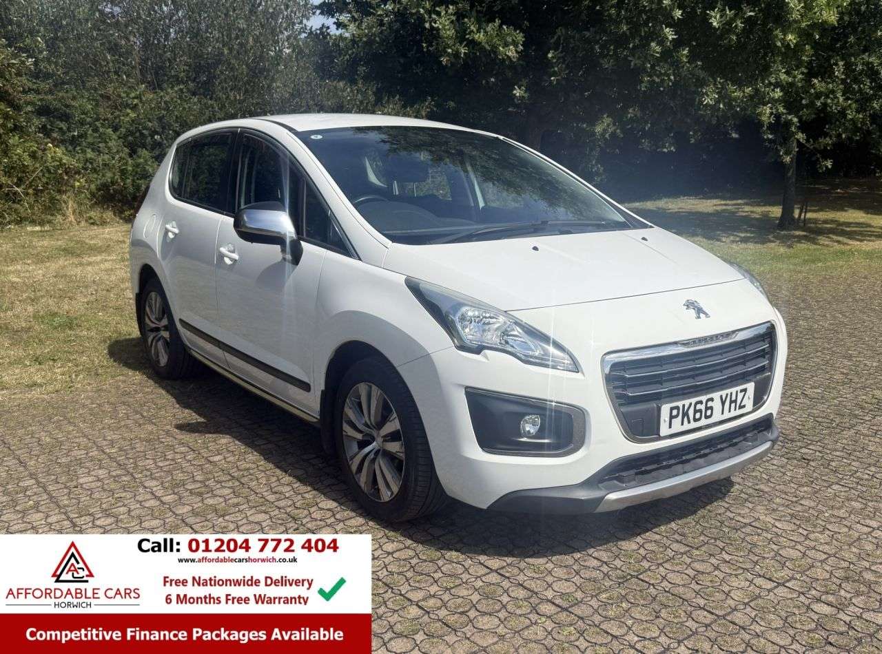 A 2016 PEUGEOT 3008 1.6 BlueHDi Active SUV 5dr Diesel Manual Euro 6 (s/s) (120 ps) 2 Keys, Serv A 2016 PEUGEOT 3008 1.6 BlueHDi Active SUV 5dr Diesel Manual Euro 6 (s/s) (120 ps) 2 Keys, Serv