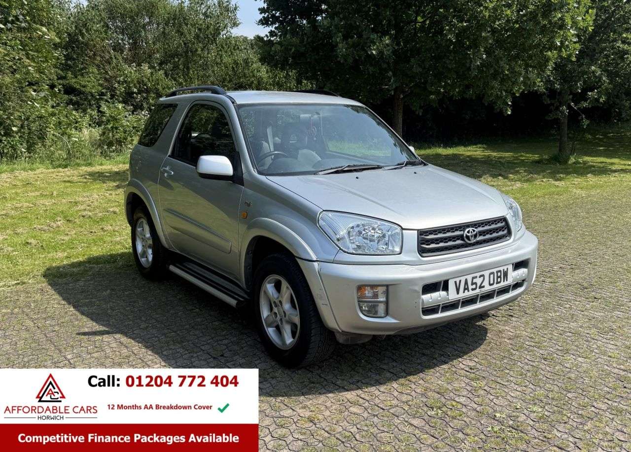 A 2002 TOYOTA RAV4 2.0 VVT-i NRG SUV 3dr Petrol Automatic 4WD (224 g/km, 147 bhp) A 2002 TOYOTA RAV4 2.0 VVT-i NRG SUV 3dr Petrol Automatic 4WD (224 g/km, 147 bhp)