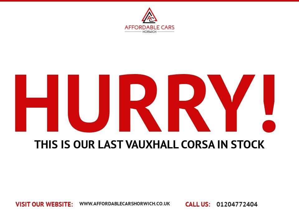 A 2019 VAUXHALL CORSA GRIFFIN A 2019 VAUXHALL CORSA GRIFFIN
