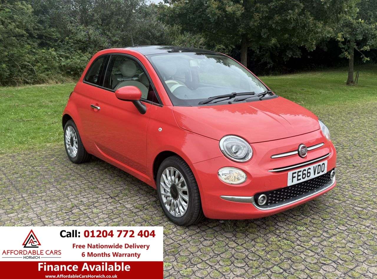 A 2016 FIAT 500 1.2 Lounge Hatchback 3dr Petrol Manual Euro 6 (s/s) (69 bhp) A 2016 FIAT 500 1.2 Lounge Hatchback 3dr Petrol Manual Euro 6 (s/s) (69 bhp)
