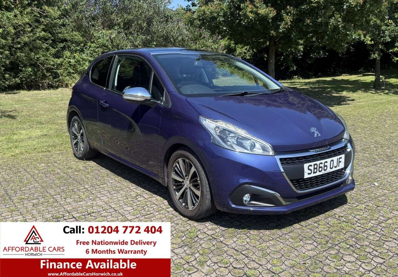 A 2016 PEUGEOT 208 1.2 PureTech Allure Hatchback 3dr Petrol Manual Euro 6 (82 ps) A 2016 PEUGEOT 208 1.2 PureTech Allure Hatchback 3dr Petrol Manual Euro 6 (82 ps)