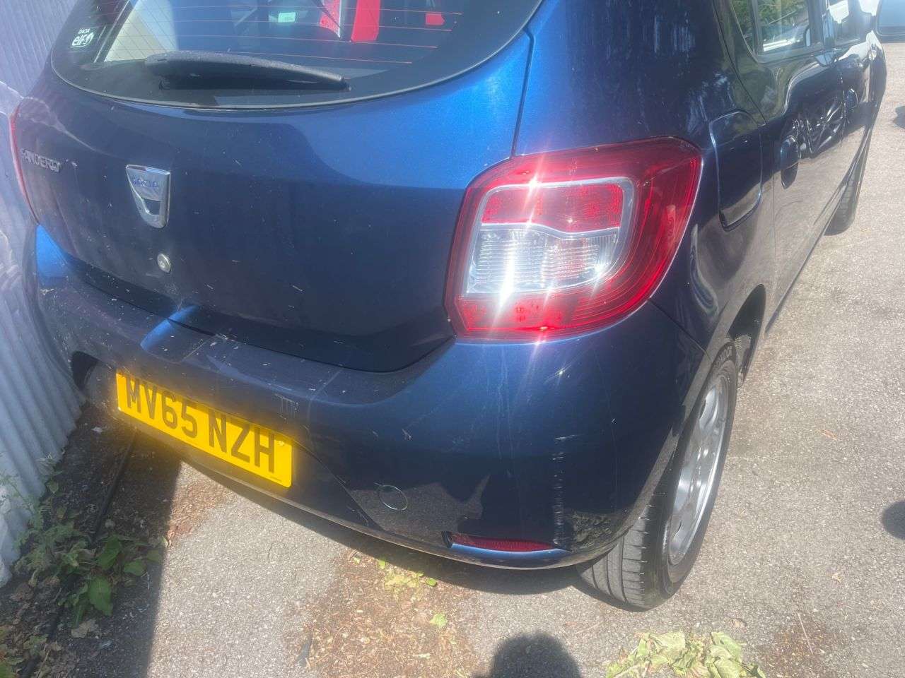 A 2015 DACIA SANDERO 0.9 TCe Laureate Prime Hatchback 5dr Petrol Manual Euro 6 (s/s) (90 ps) A 2015 DACIA SANDERO 0.9 TCe Laureate Prime Hatchback 5dr Petrol Manual Euro 6 (s/s) (90 ps)