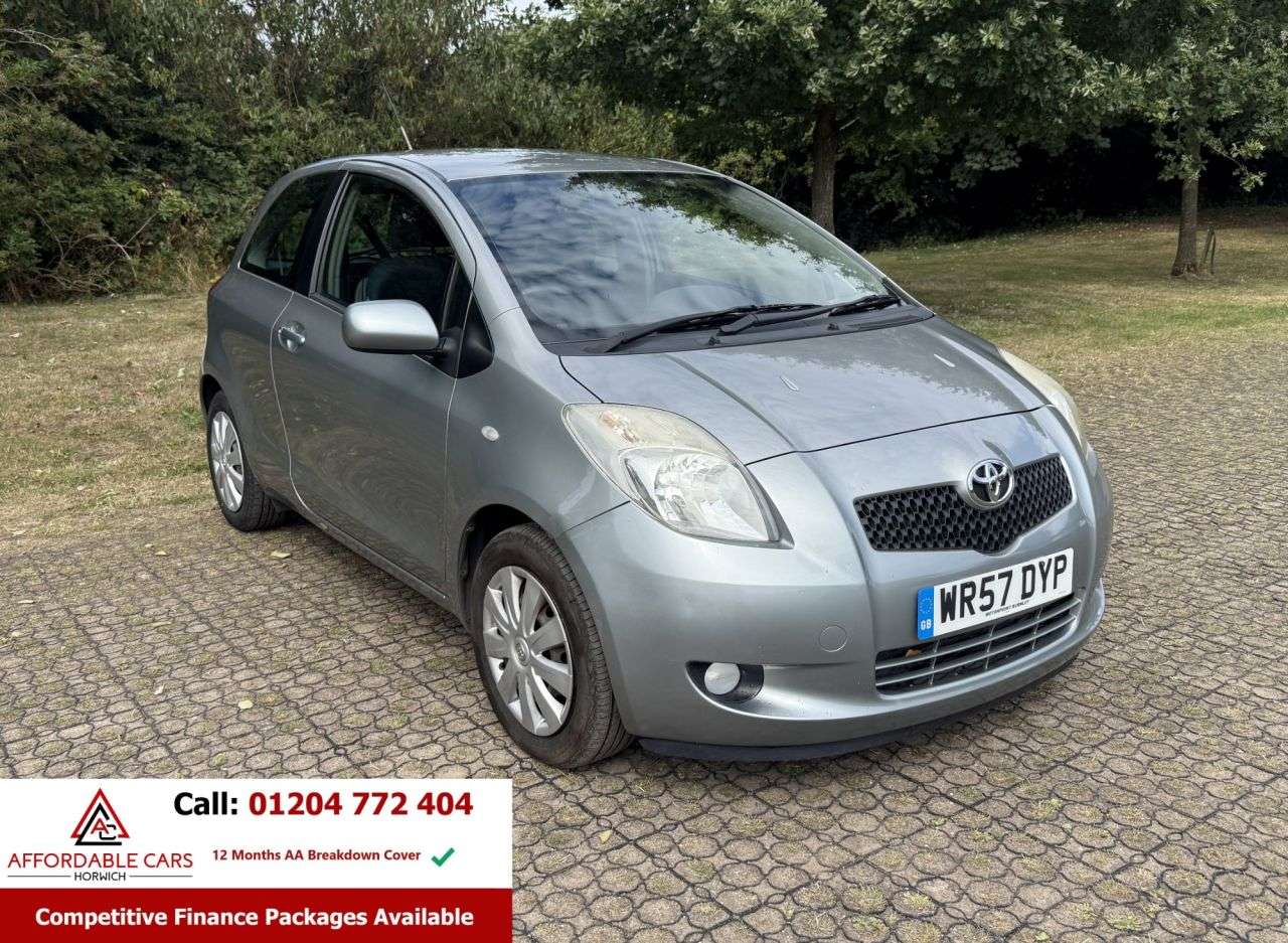 A 2007 TOYOTA YARIS 1.3 T3 Hatchback 3dr Petrol Multimode (136 g/km, 85 bhp) A 2007 TOYOTA YARIS 1.3 T3 Hatchback 3dr Petrol Multimode (136 g/km, 85 bhp)