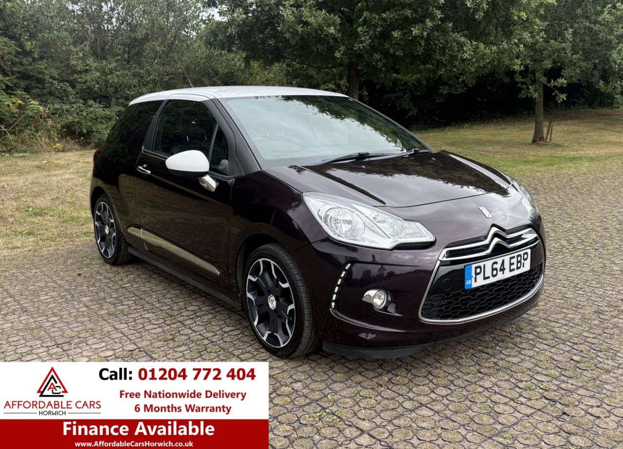A 2014 CITROEN DS3 1.6 VTi DStyle Plus Hatchback 3dr Petrol Auto Euro 5 (120 ps) A 2014 CITROEN DS3 1.6 VTi DStyle Plus Hatchback 3dr Petrol Auto Euro 5 (120 ps)