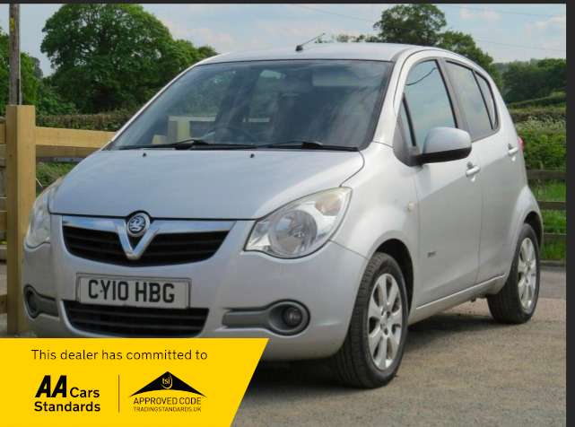 A 2010 VAUXHALL AGILA 1.2 DESIGN A 2010 VAUXHALL AGILA 1.2 DESIGN