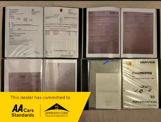 1986 PORSCHE 928 1986 PORSCHE 928