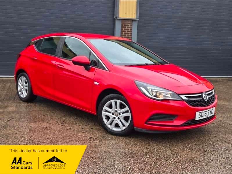 A 2016 VAUXHALL ASTRA 1.0T DESIGN ECOFLEX S/S A 2016 VAUXHALL ASTRA 1.0T DESIGN ECOFLEX S/S