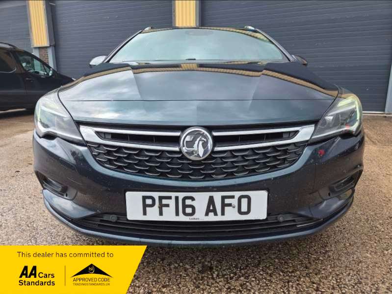 A 2016 VAUXHALL ASTRA 1.6 SRI CDTI S/S A 2016 VAUXHALL ASTRA 1.6 SRI CDTI S/S