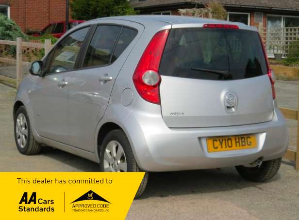 A 2010 VAUXHALL AGILA 1.2 DESIGN A 2010 VAUXHALL AGILA 1.2 DESIGN