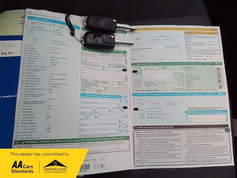 2007 VOLKSWAGEN SHARAN 2007 VOLKSWAGEN SHARAN