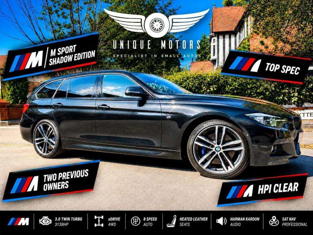 A 2017 BMW 3 SERIES 3.0 335d M Sport Shadow Edition Touring Auto xDriv A 2017 BMW 3 SERIES 3.0 335d M Sport Shadow Edition Touring Auto xDriv