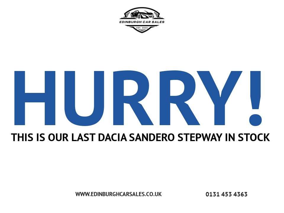 2020 DACIA SANDERO STEPWAY 2020 DACIA SANDERO STEPWAY