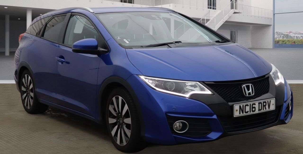 A 2016 HONDA CIVIC 1.6 i-DTEC SR Tourer 5dr Diesel Manual Euro 5 (s/s) (120 ps) A 2016 HONDA CIVIC 1.6 i-DTEC SR Tourer 5dr Diesel Manual Euro 5 (s/s) (120 ps)