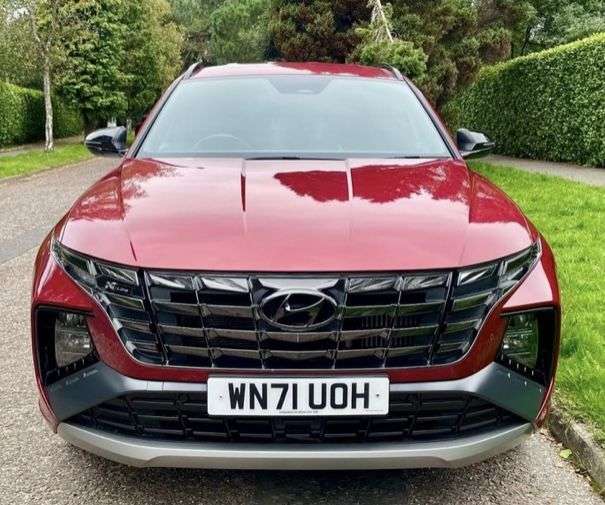A 2021 HYUNDAI TUCSON 1.6 T-GDi N Line SUV 5dr Petrol Manual Euro 6 (s/s) (150 ps) FULL SERVICE H A 2021 HYUNDAI TUCSON 1.6 T-GDi N Line SUV 5dr Petrol Manual Euro 6 (s/s) (150 ps) FULL SERVICE H
