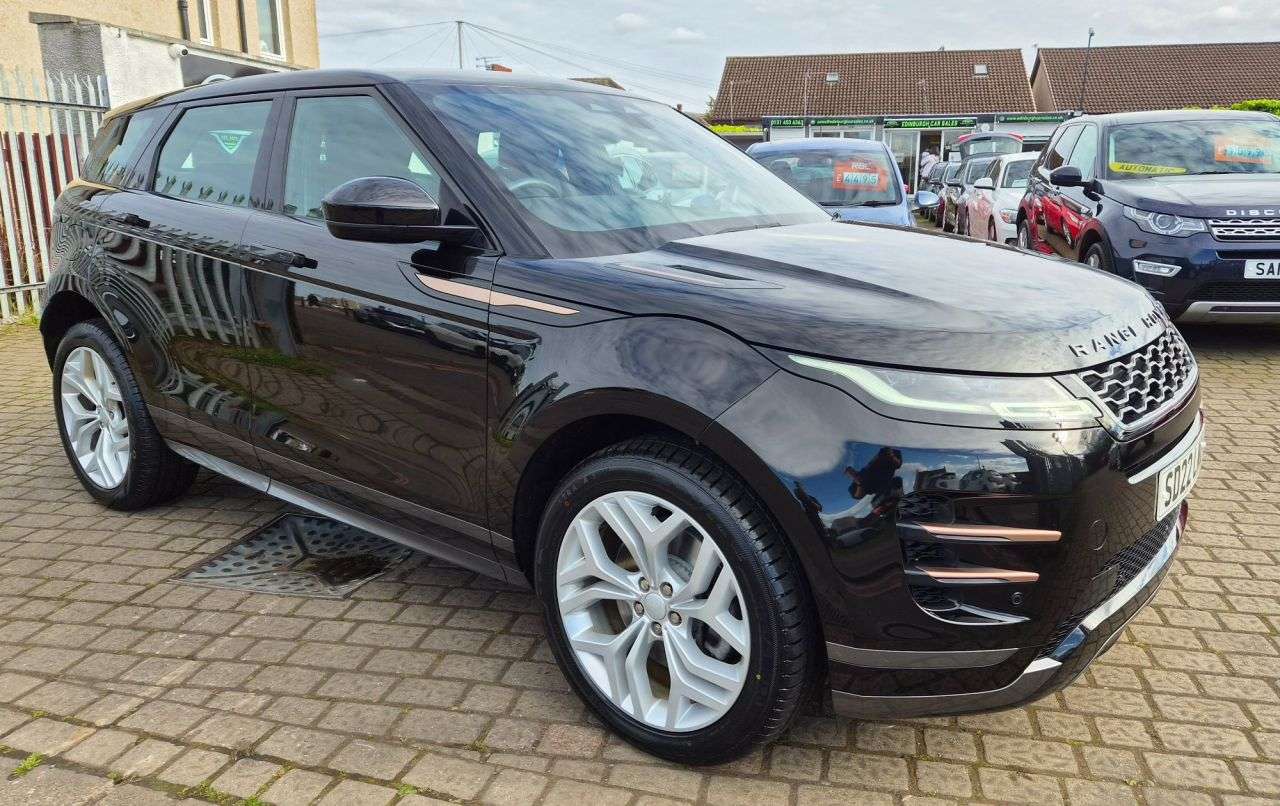 A 2022 LAND ROVER RANGE ROVER EVOQUE 2.0 P250 MHEV R-Dynamic SE SUV 5dr Petrol Auto 4WD Euro 6 (s/s) (249 ps) A 2022 LAND ROVER RANGE ROVER EVOQUE 2.0 P250 MHEV R-Dynamic SE SUV 5dr Petrol Auto 4WD Euro 6 (s/s) (249 ps)