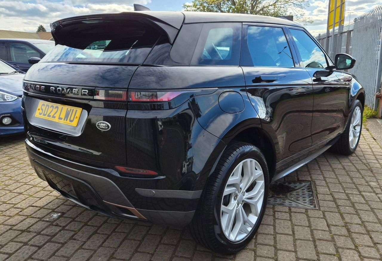 A 2022 LAND ROVER RANGE ROVER EVOQUE 2.0 P250 MHEV R-Dynamic SE SUV 5dr Petrol Auto 4WD Euro 6 (s/s) (249 ps) A 2022 LAND ROVER RANGE ROVER EVOQUE 2.0 P250 MHEV R-Dynamic SE SUV 5dr Petrol Auto 4WD Euro 6 (s/s) (249 ps)
