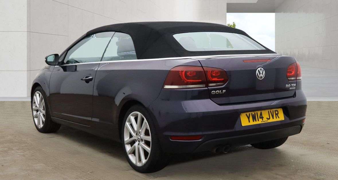 A 2014 VOLKSWAGEN GOLF 2.0 TDI BlueMotion Tech GT Cabriolet 2dr Diesel Manual Euro 5 (s/s) (140 ps A 2014 VOLKSWAGEN GOLF 2.0 TDI BlueMotion Tech GT Cabriolet 2dr Diesel Manual Euro 5 (s/s) (140 ps