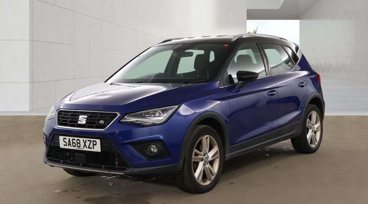 A 2018 SEAT ARONA 1.0 TSI GPF FR SUV 5dr Petrol DSG Euro 6 (s/s) (115 ps) A 2018 SEAT ARONA 1.0 TSI GPF FR SUV 5dr Petrol DSG Euro 6 (s/s) (115 ps)
