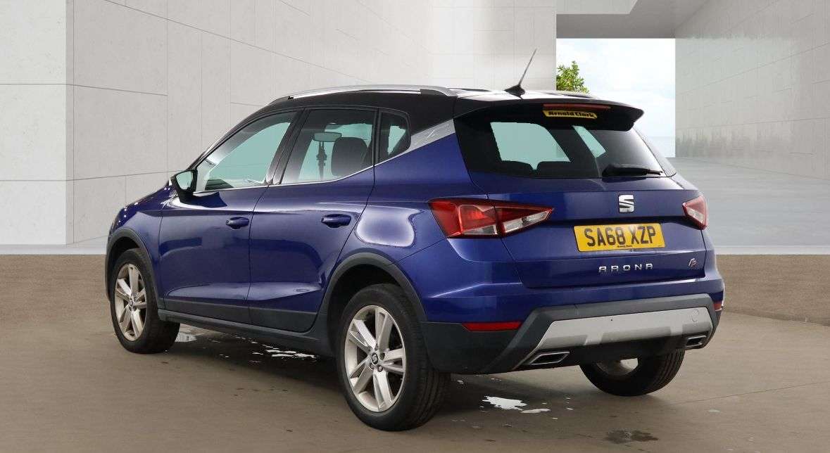 A 2018 SEAT ARONA 1.0 TSI GPF FR SUV 5dr Petrol DSG Euro 6 (s/s) (115 ps) A 2018 SEAT ARONA 1.0 TSI GPF FR SUV 5dr Petrol DSG Euro 6 (s/s) (115 ps)