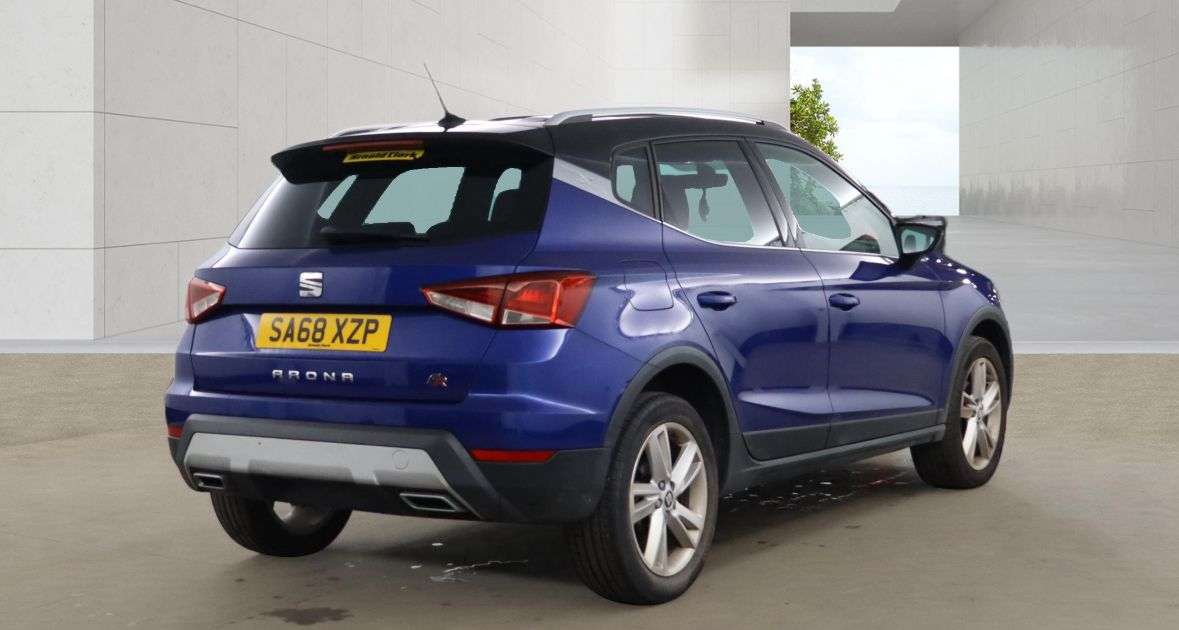 A 2018 SEAT ARONA 1.0 TSI GPF FR SUV 5dr Petrol DSG Euro 6 (s/s) (115 ps) A 2018 SEAT ARONA 1.0 TSI GPF FR SUV 5dr Petrol DSG Euro 6 (s/s) (115 ps)