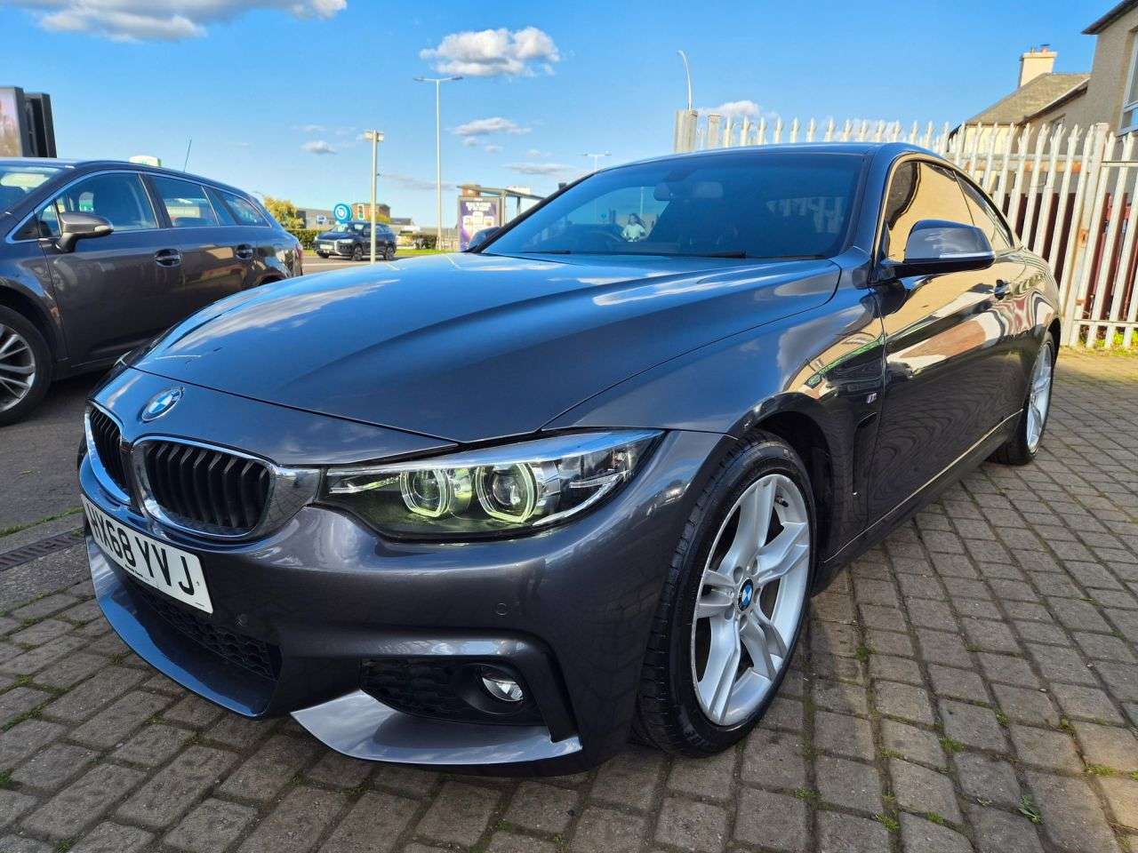 A 2018 BMW 4 SERIES 2.0 420i GPF M Sport Coupe 2dr Petrol Auto Euro 6 (s/s) (184 ps) A 2018 BMW 4 SERIES 2.0 420i GPF M Sport Coupe 2dr Petrol Auto Euro 6 (s/s) (184 ps)